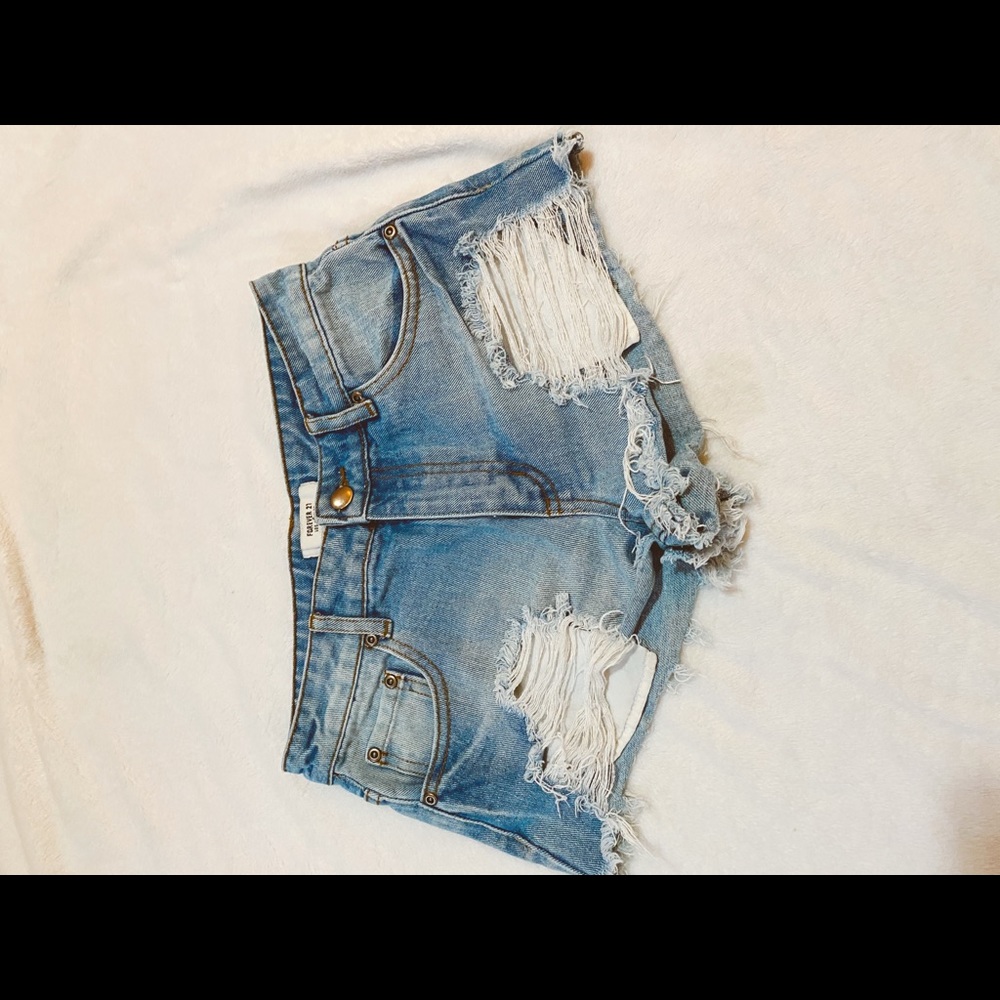 Jean shorts